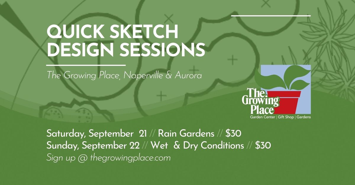 Quick Sketch Design Sessions: Wet & Dry Conditions - Aurora