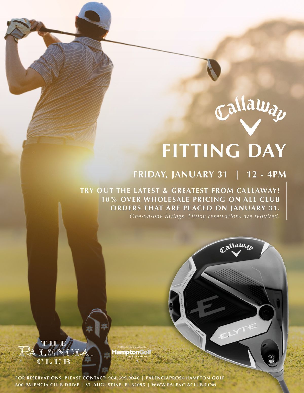 Callaway Fitting Day (Member Event)