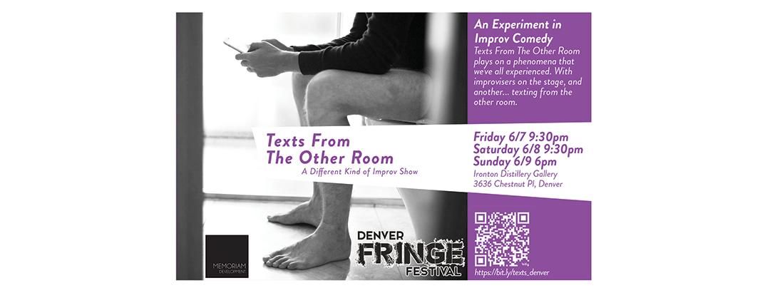 Texts From The Other Room at the Denver Fringe