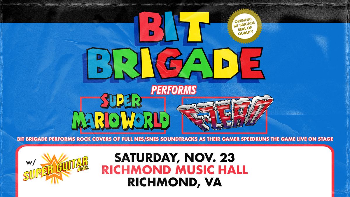 Bit Brigade Performs "Super Mario World" + "F-Zero" LIVE at Richmond Music Hall 11\/23\/24