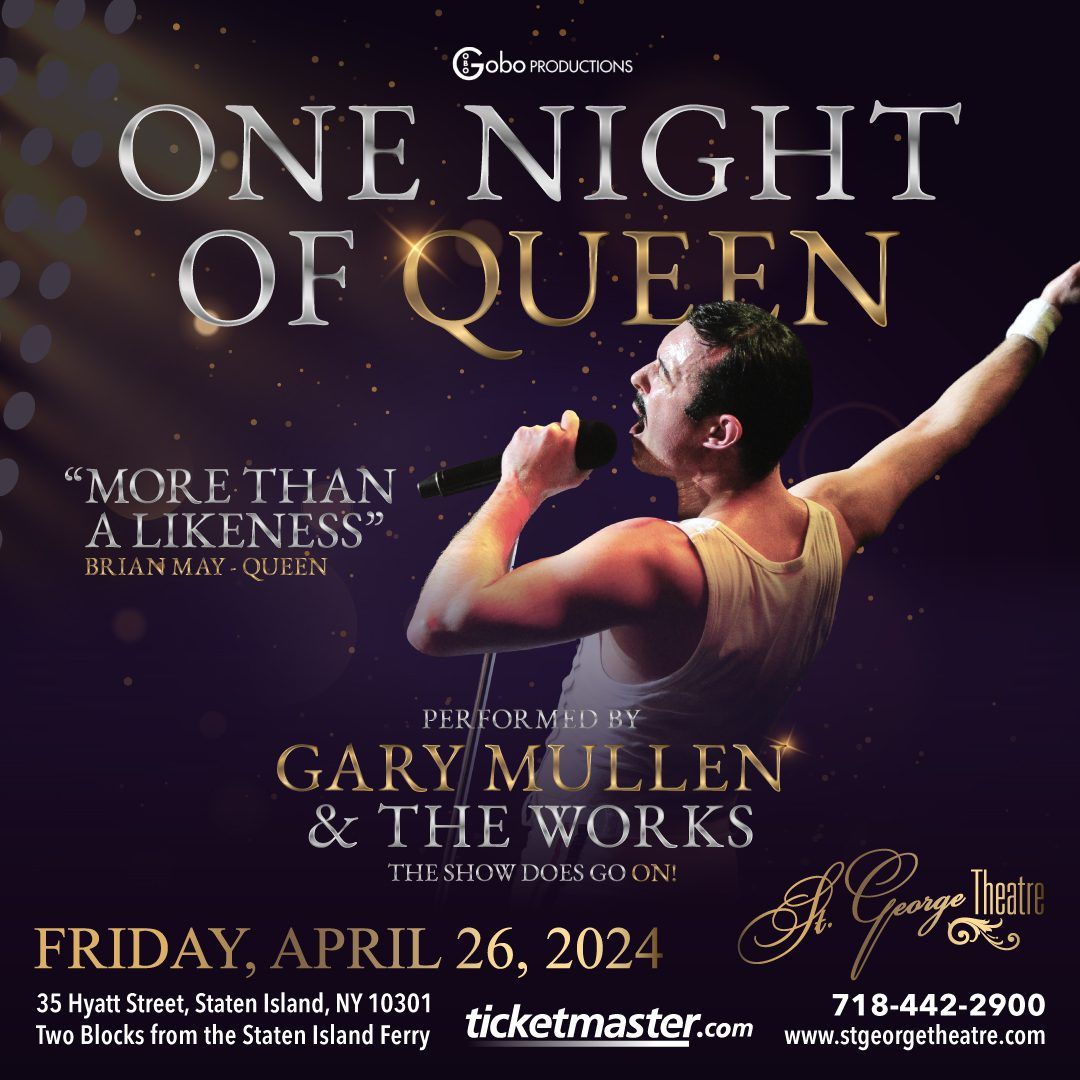 One Night of Queen with Gary Mullen at Star Concert Hall