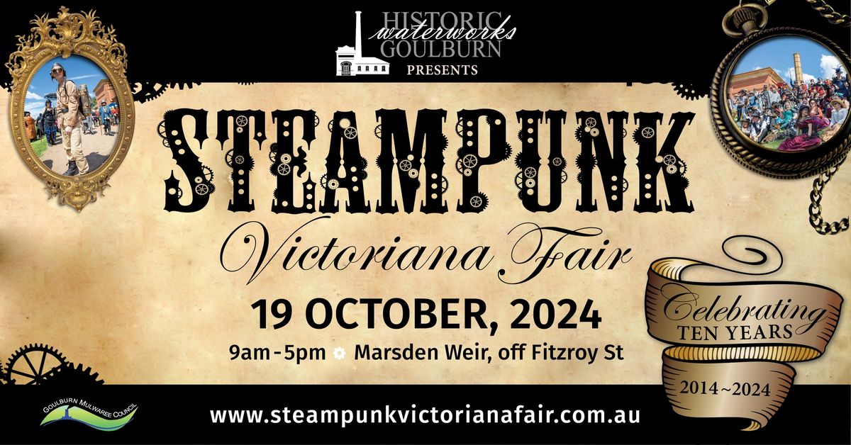 Steampunk Victoriana Fair Celebrates 10 years