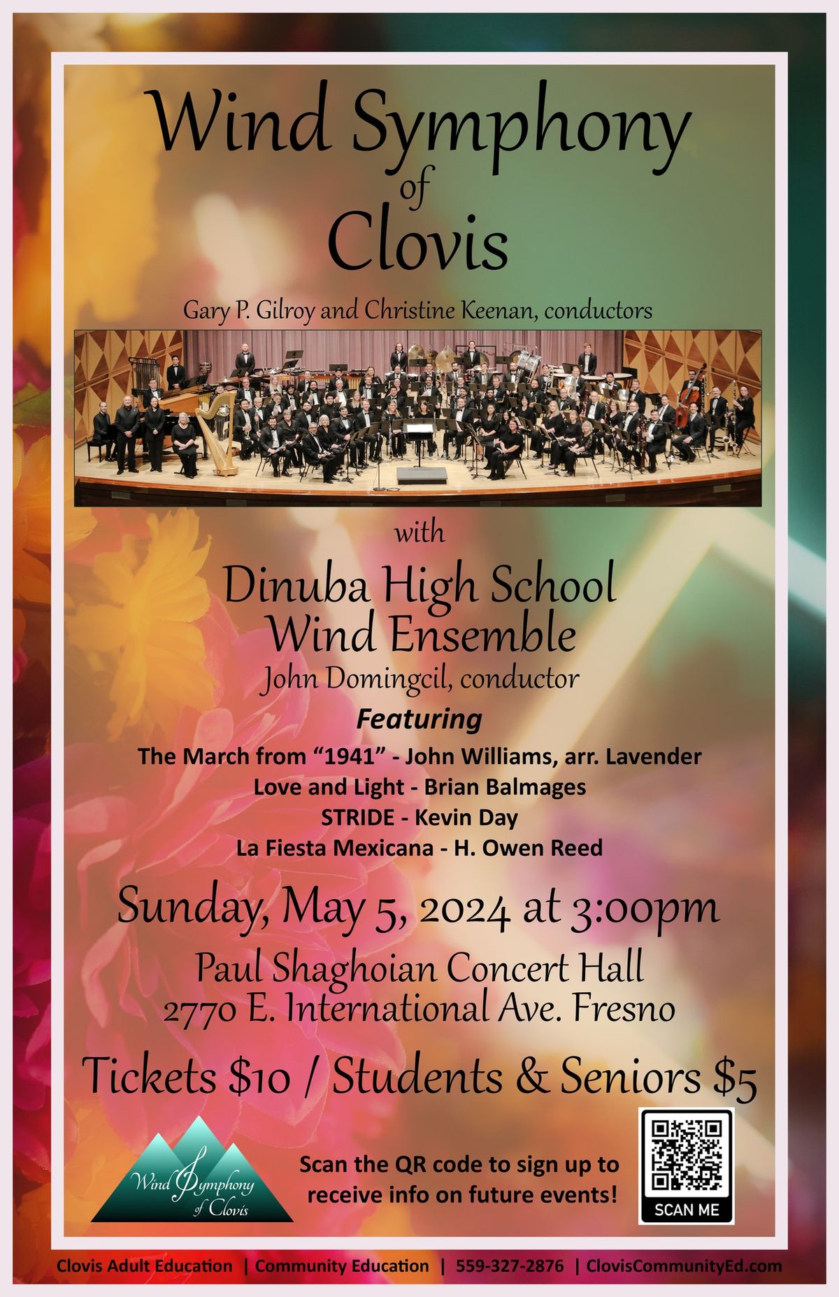 Wind Symphony of Clovis with Dinuba HS Wind Ensemble