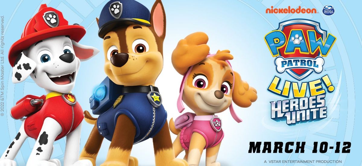 PAW Patrol Live! "Heroes Unite" at Peacock Theater