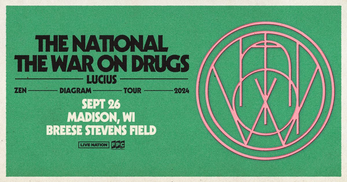 The National and The War On Drugs with Special Guest Lucius 