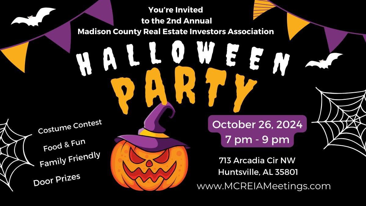 Madison County Real Estate Investors Association 2nd Annual Halloween Party!