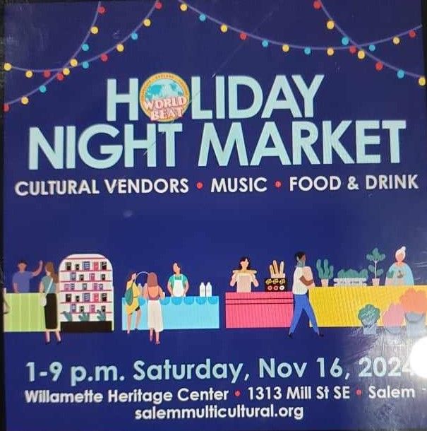 Salem, OR Attending Holiday Night Market