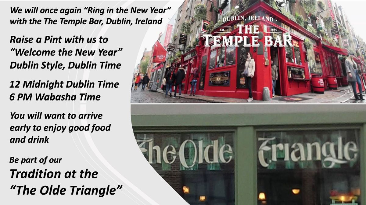 New Years Eve Dublin Style (and time)