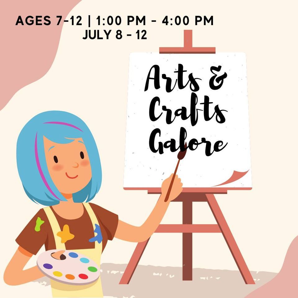 Arts & Craft Galore Camp - AGE 7-12