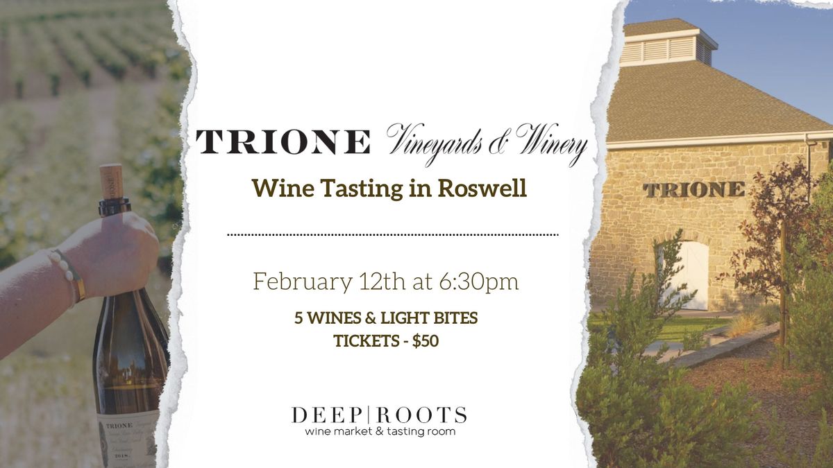 Trione Wine Tasting