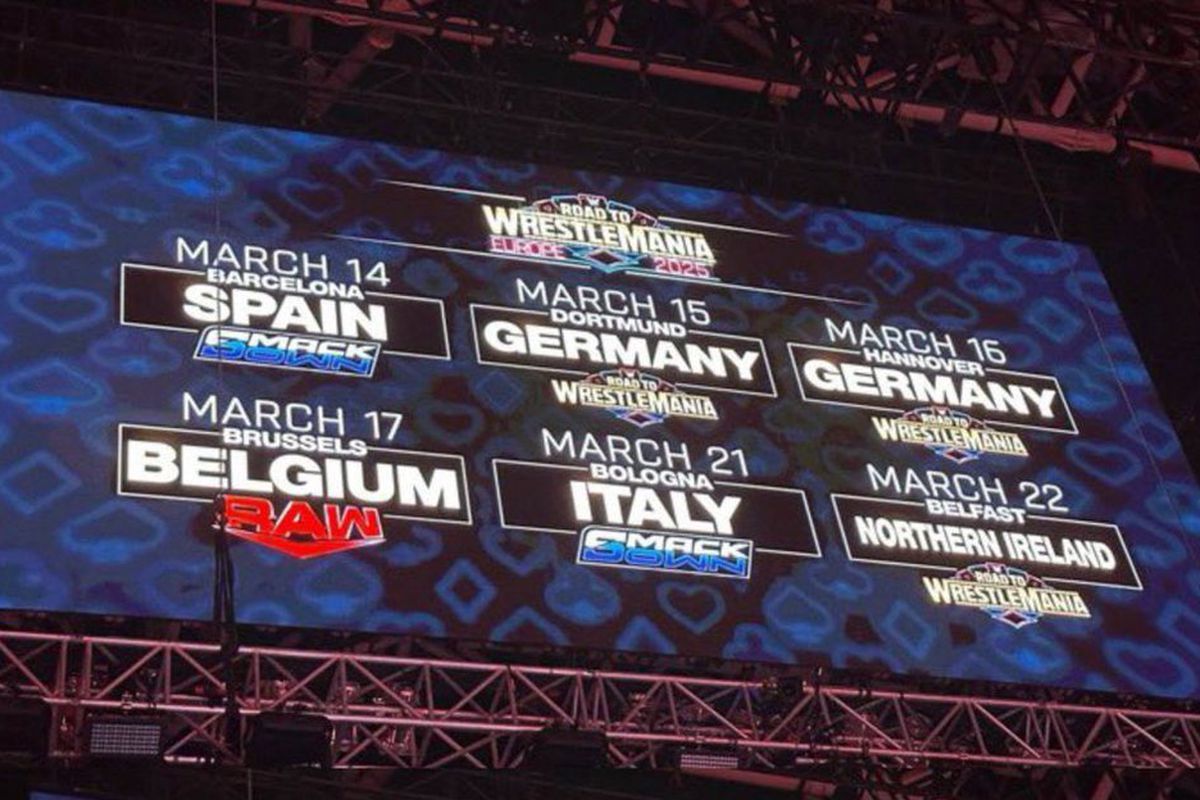 WWE Road to Wrestlemania Hannover