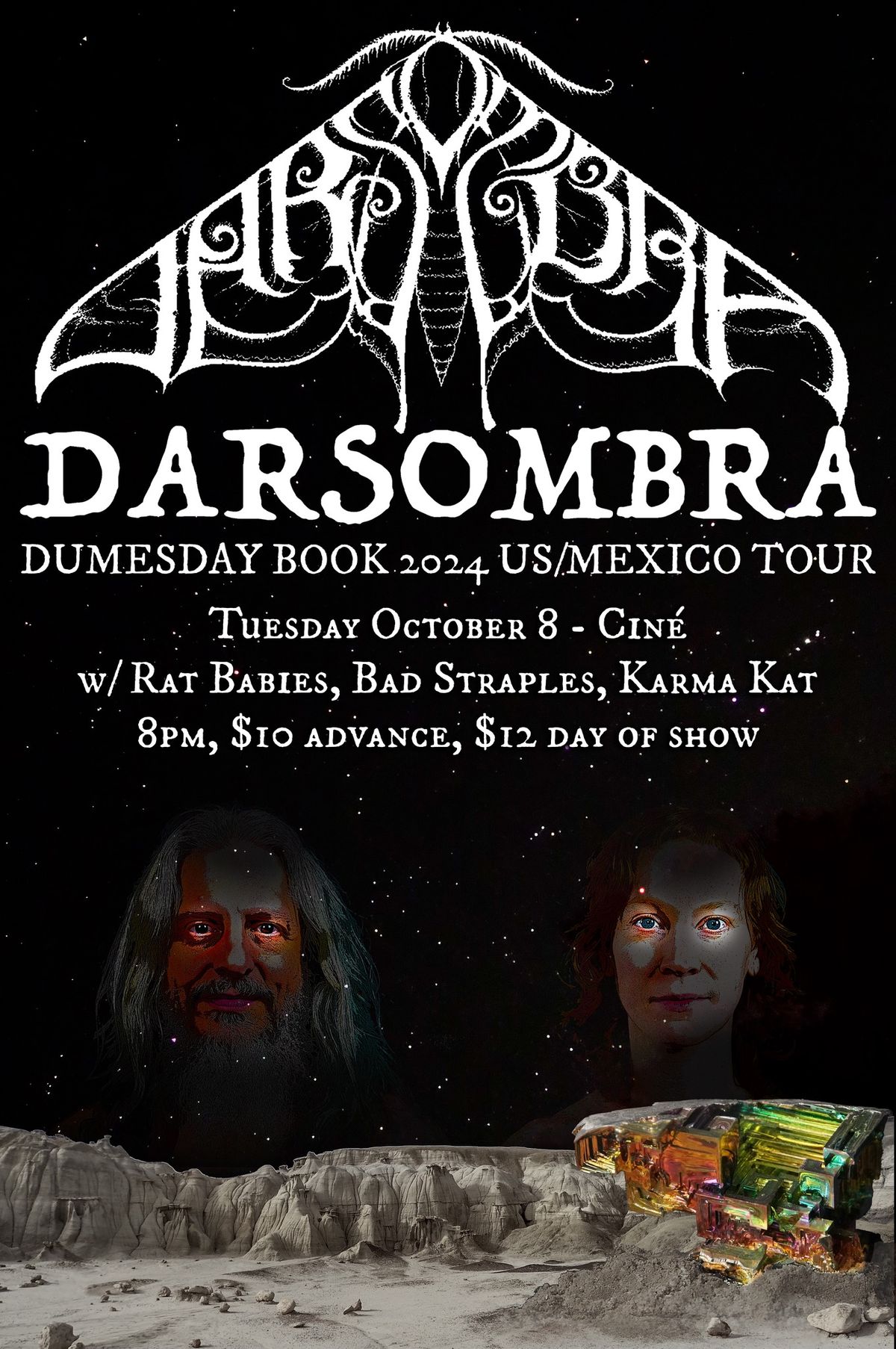 DARSOMBRA \/ KARMA KAT \/ BAD STRAPLES \/ RAT BABIES at Cin\u00e9