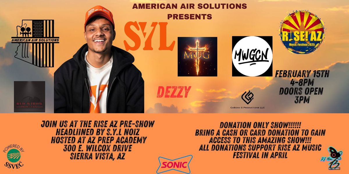 American Air Solutions presents THE RISE AZ PRE-SHOW