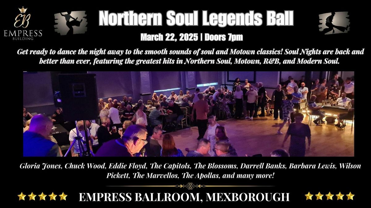 Northern Soul March Legends Ballroom 