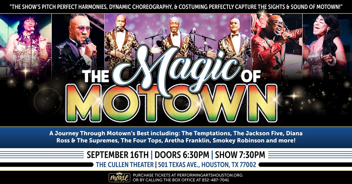 The Magic of Motown - Houston, TX