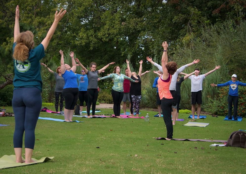 Yoga in the Garden