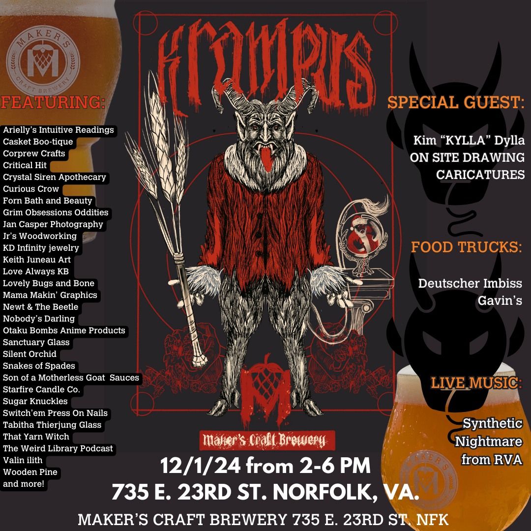 Maker's Craft Brewery Annual Krampus Market