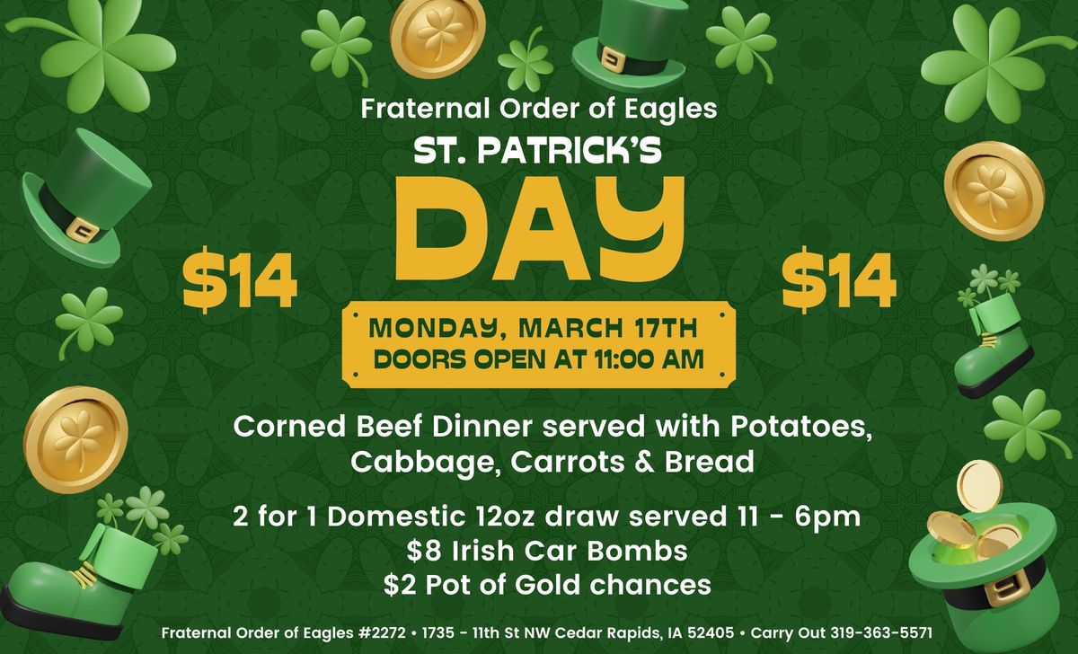 St. Patrick's Day Dinner