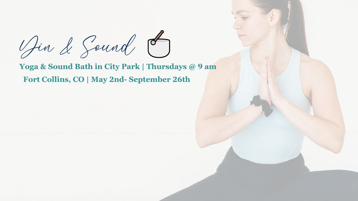 Yoga in City Park: Yin & Sound