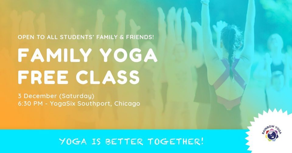 [CHICAGO] Rainbow Yoga Training Free Family Class