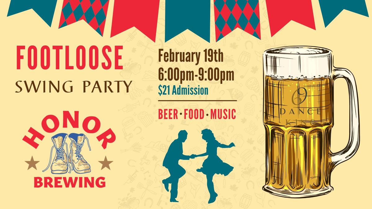 Footloose Swing Party at Honor Brewing Co.