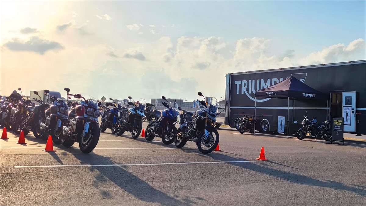 Triumph Motorcycles Demo Tour Event 