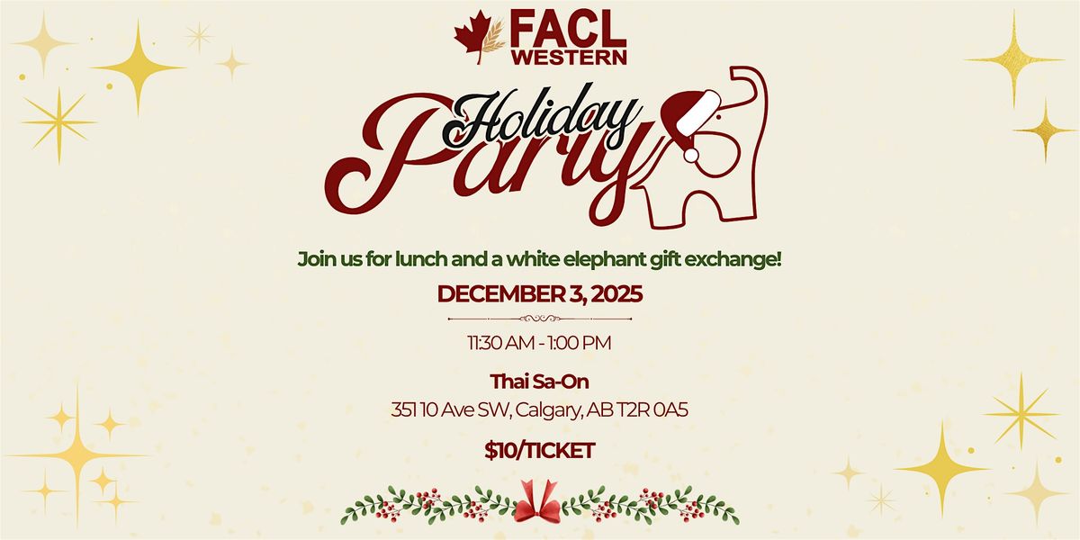 FACL Western 2025 Holiday Party