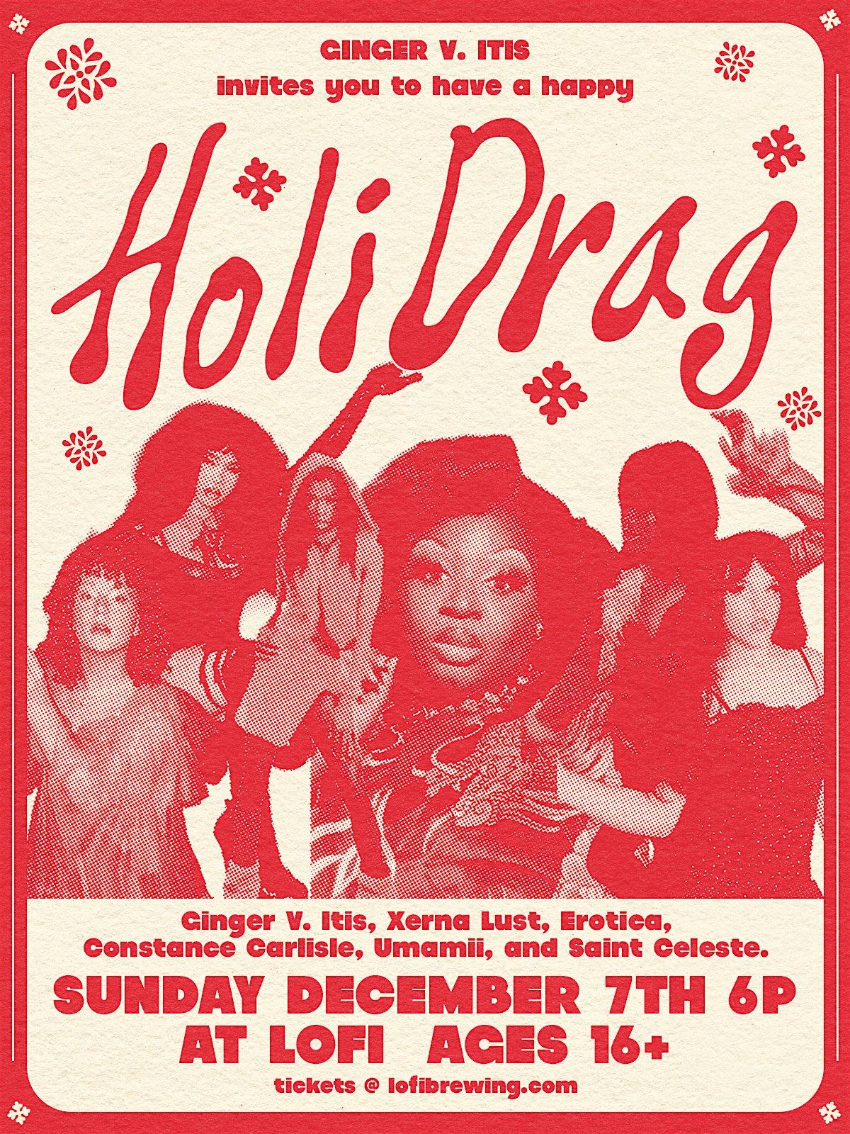 HOLIDRAG: A DRAG PERFORMANCE