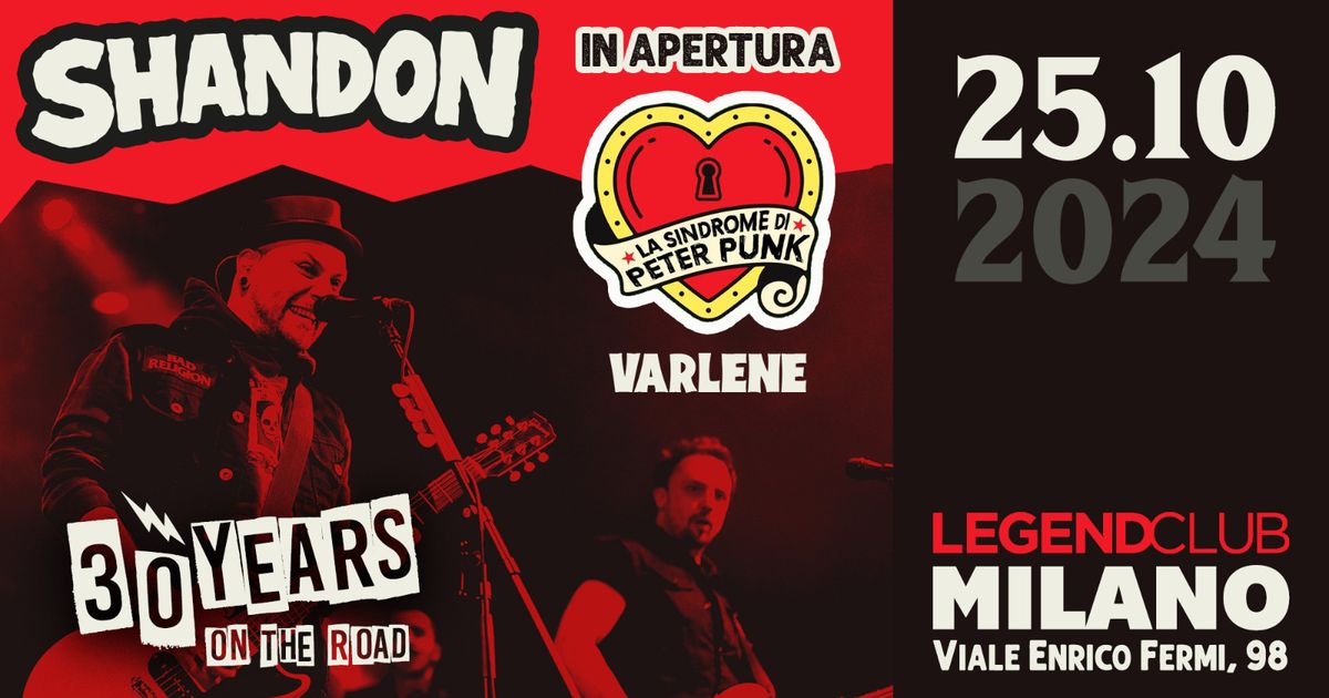 SKA PUNK ROCK FEST Shandon+ LSD Peter Punk + Varlene