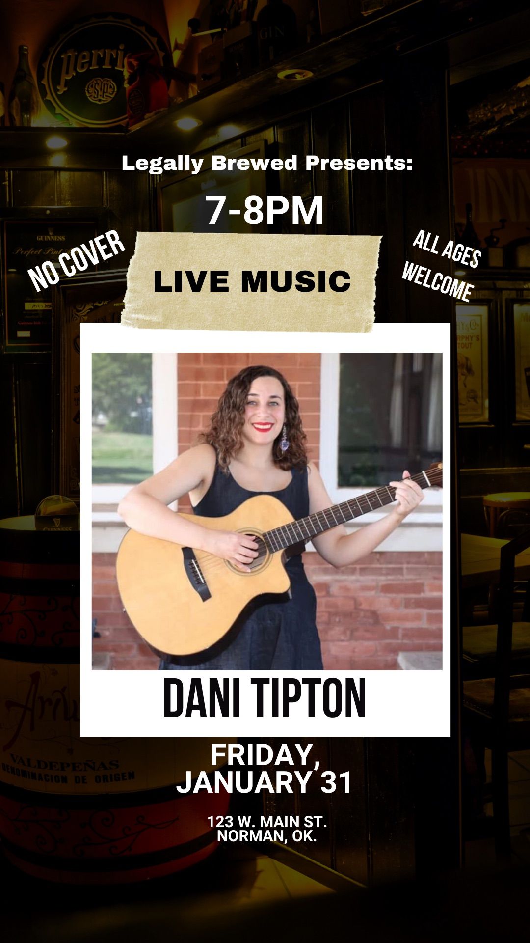 Live Music: Dani Tipton