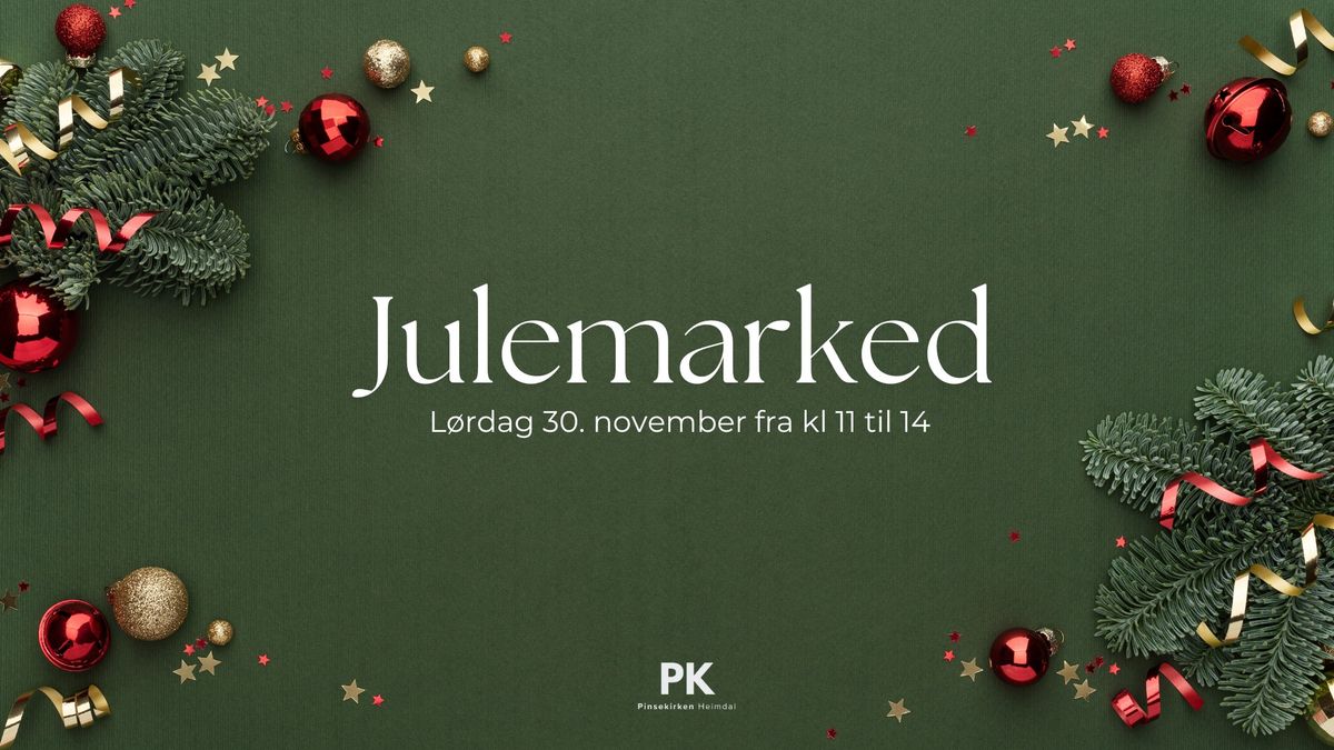 Julemarked i Pinsekirken Heimdal