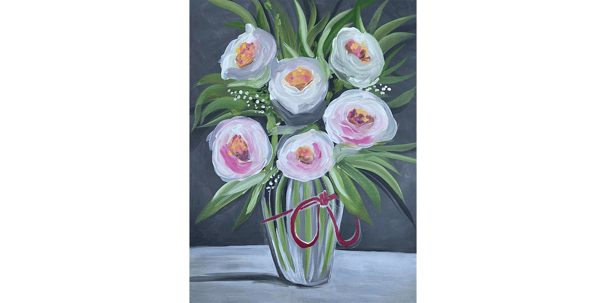 Flower Vase - Paint and Sip in San Antonio | Classpop!\u2122