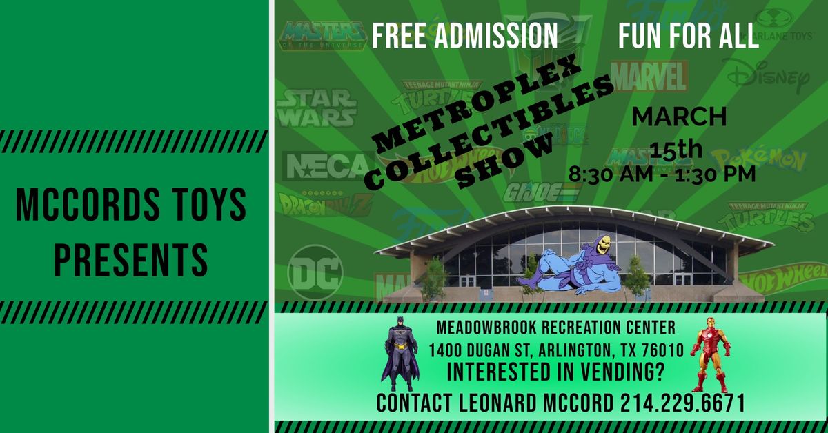 Metroplex Collectibles Show (Mar)