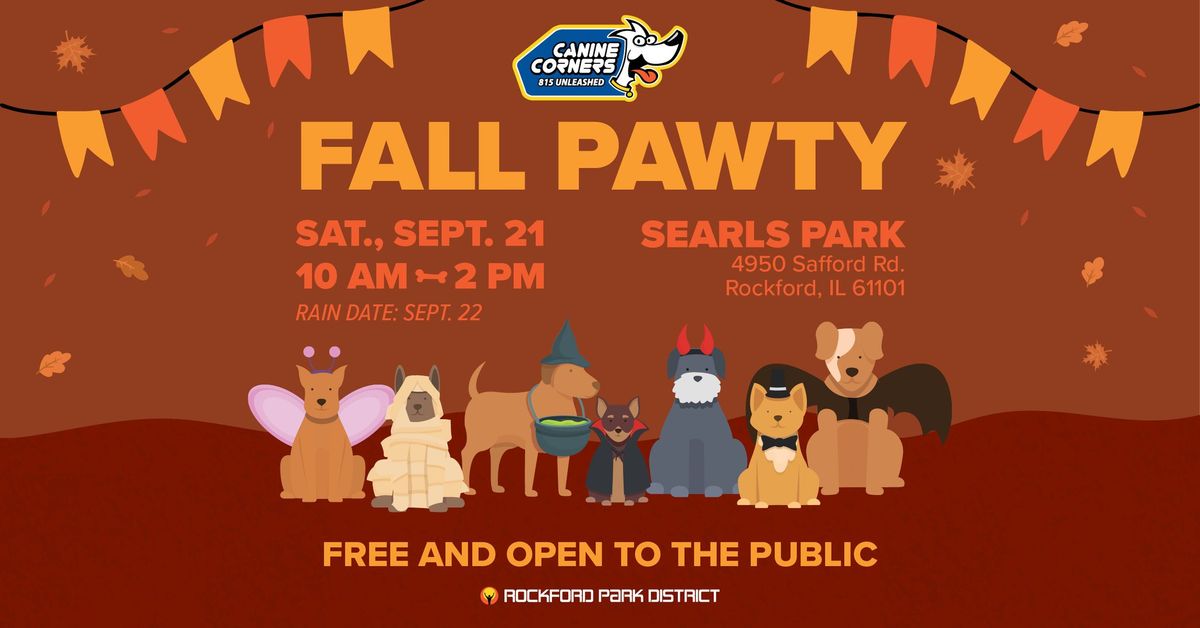 Canine Corners Fall Pawty