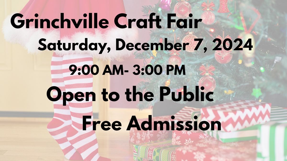 Grinchville Craft Fair