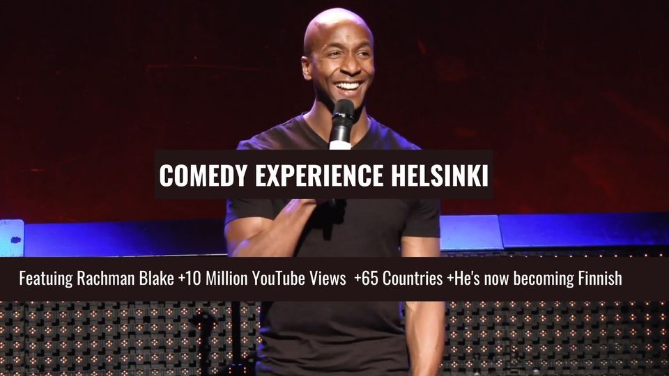 Comedy Experience Helsinki with Rachman Blake
