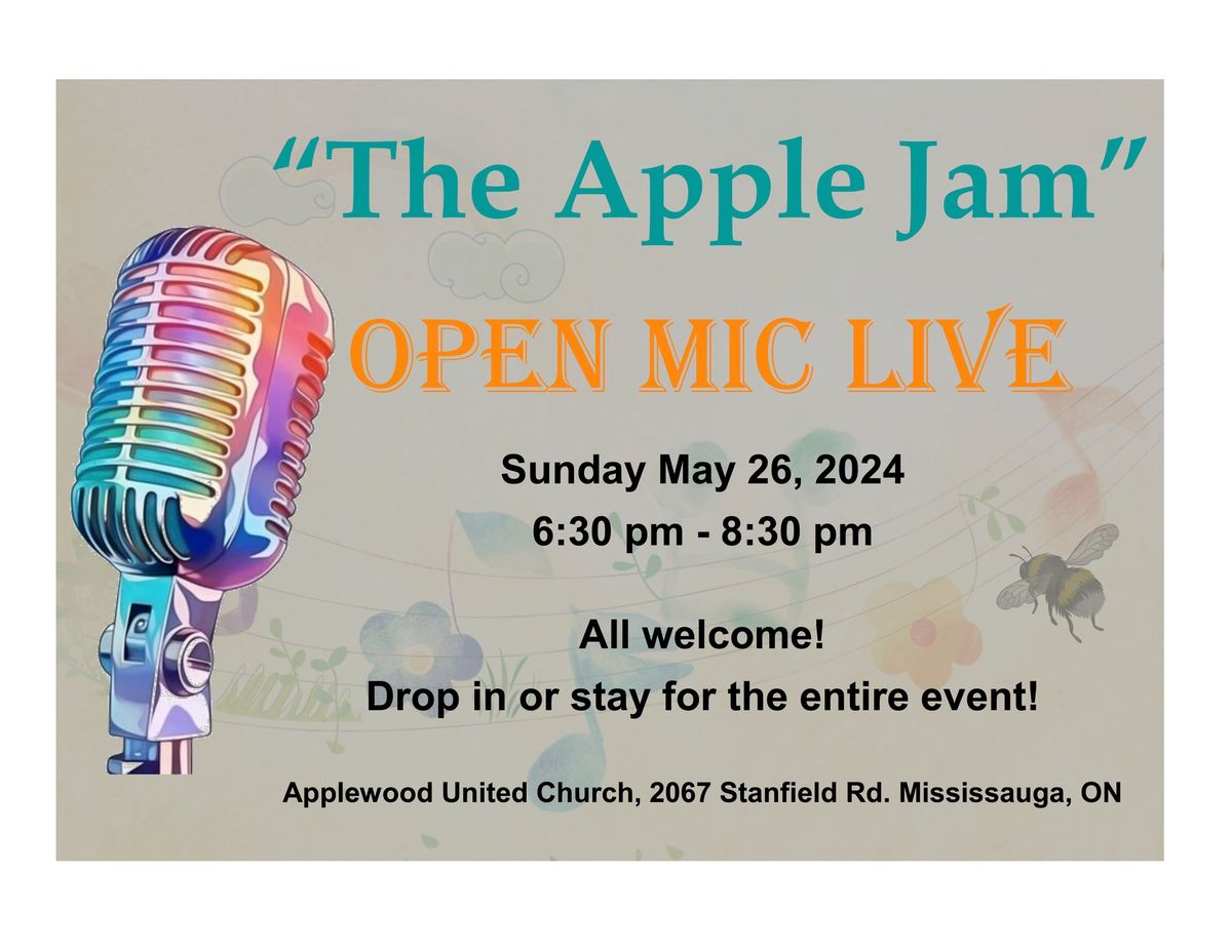 The Apple Jam Open Mic Live