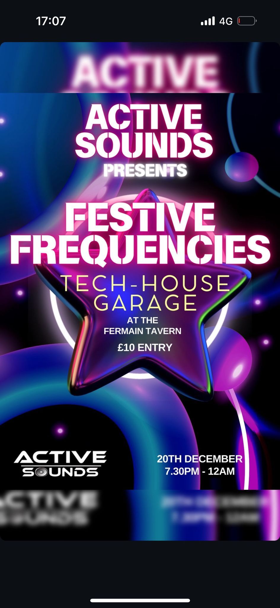 ACTIVE SOUNDS. PRESENTS: FESTIVE FREQUENCIES!