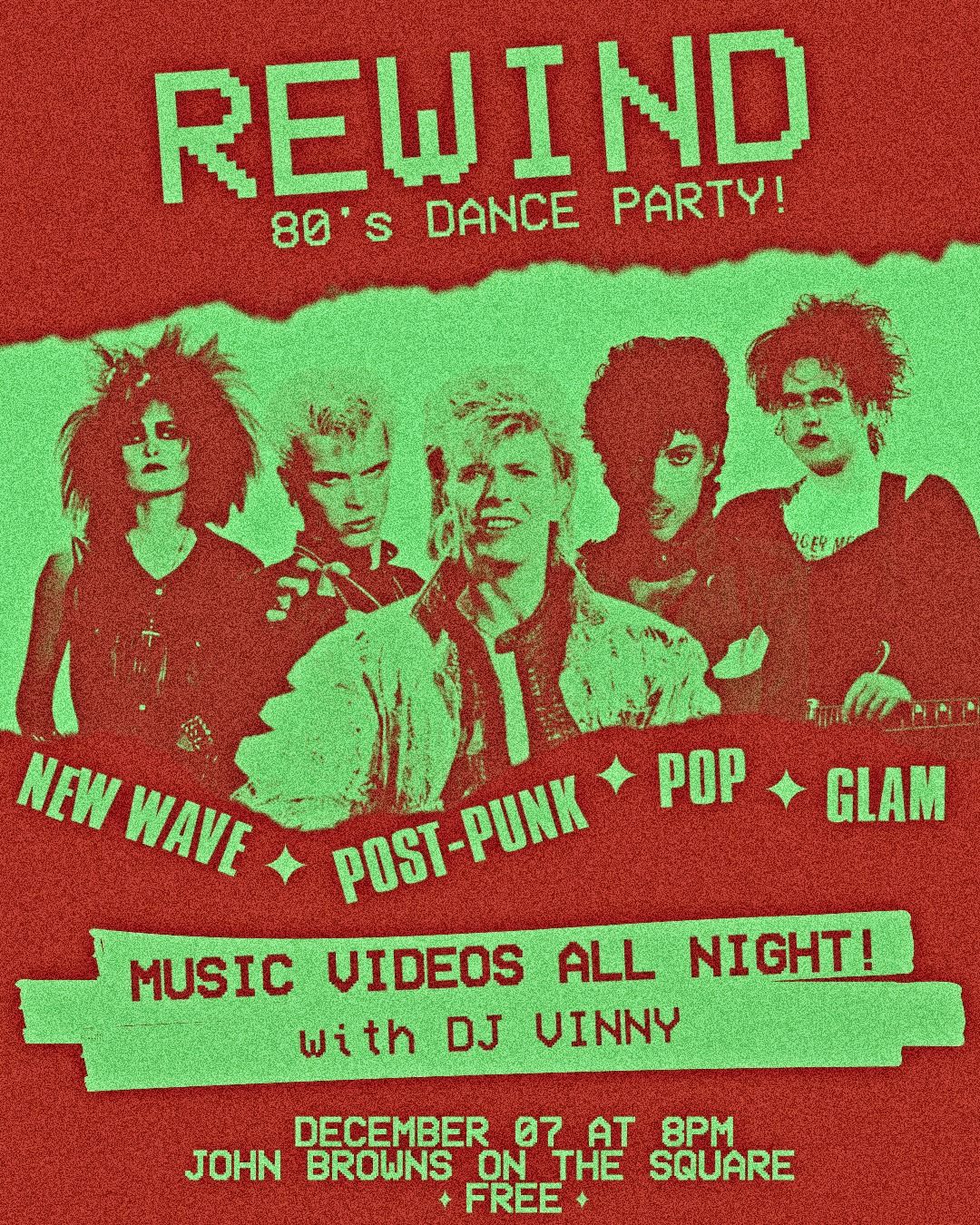 REWIND: 80's Dance Party! 