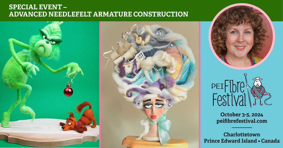 Advanced Needlefelt Armature Construction with Christina Patterson