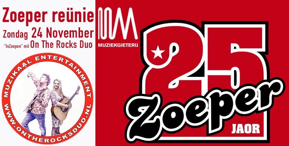 Jubileum Concert Zoeper! "InZoepen" mit On The Rocks Duo