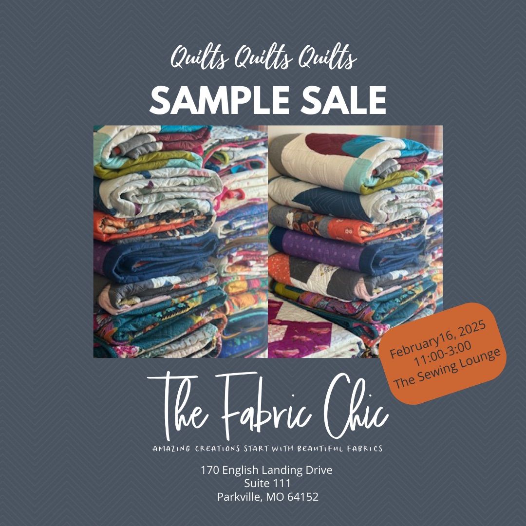 TFC Sample Quilt Sale