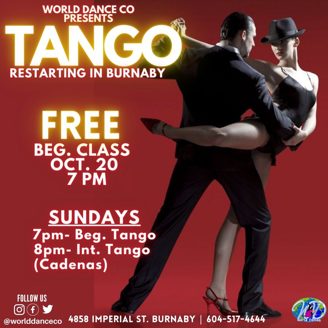 FREE Beginner Tango Class!!