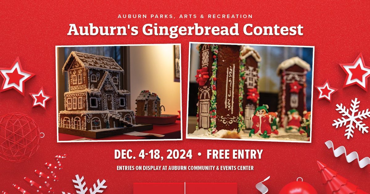 Auburn's Gingerbread Contest