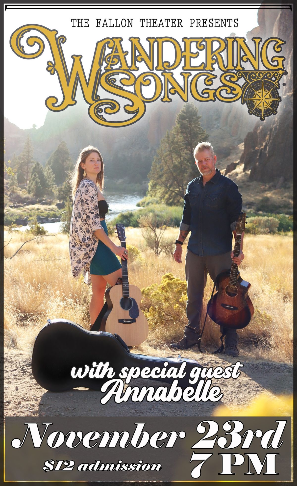 Live Music Event with Steve & Raena and special guest, Annabelle! Saturday, Nov 23rd at 7pm - $12