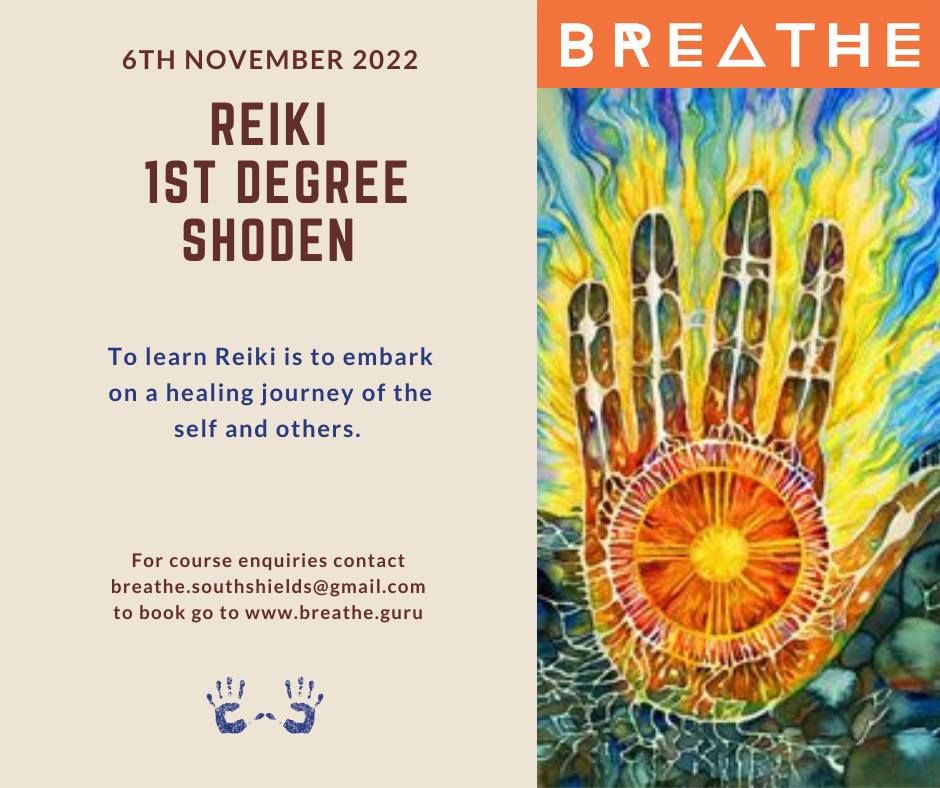 Reiki - 1st Degree Shoden Course