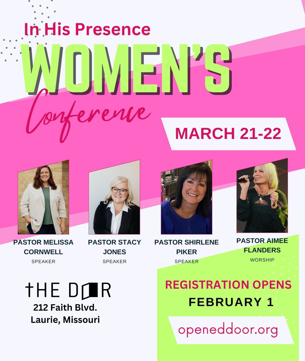 In His Presence Women\u2019s Conference