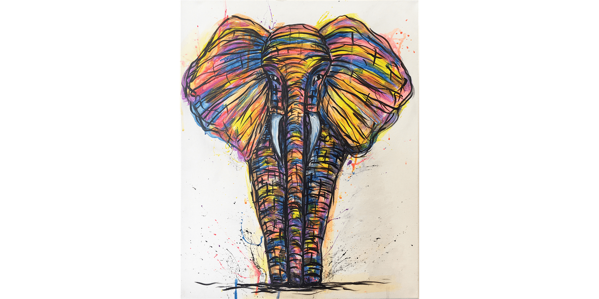Eclectic Elephant - Paint and Sip in Cincinnati | Classpop!\u2122