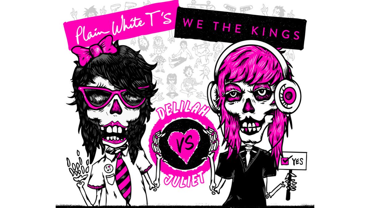 Parking Plain White T's with We The Kings