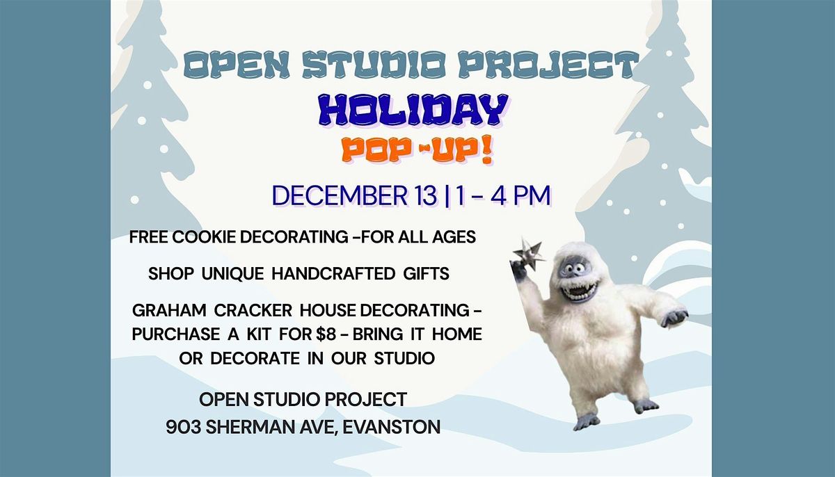 Holiday Pop-Up: Free Cookie Decorating & Artisan Market